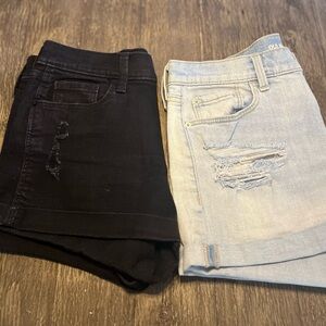 2 Old Navy Distressed Boyfriend Shorts